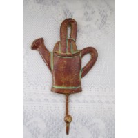9" Metal  Cast Iron Watering Can  Garden/Kitchen Hanging Wall Hook   163199493182